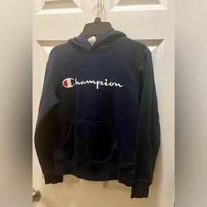 Champion Boys Blue Hoodie